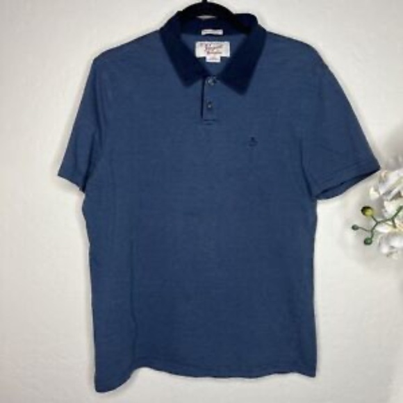 Lot 3 Penguin Polo Shirt Heritage Slim Fit Mens Short Sleeve L - Picture 7 of 9